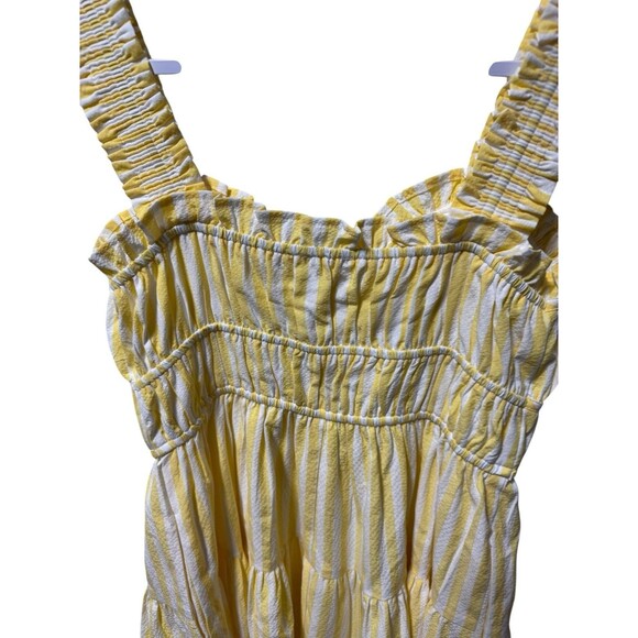 Entro Size S NWT Lemon Yellow Mini  Sundress - Picture 10 of 15